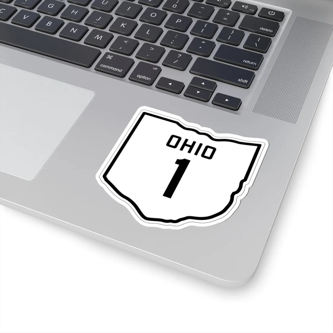 OH-1 1927 (Ohio) (Road Sign) STICKER Vinyl Kiss-Cut Decal - The Sticker Space