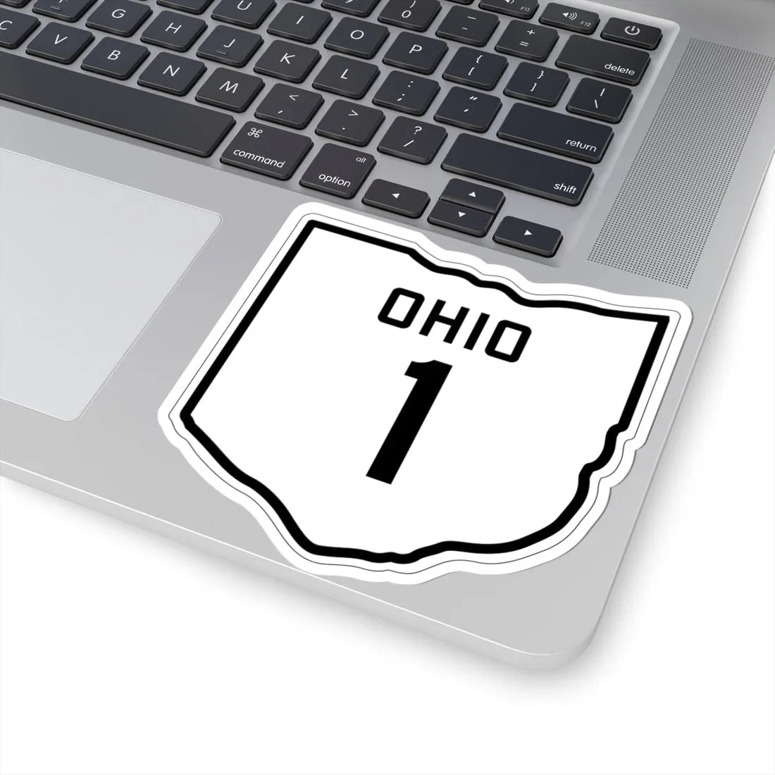 OH-1 1927 (Ohio) (Road Sign) STICKER Vinyl Kiss-Cut Decal - The Sticker Space