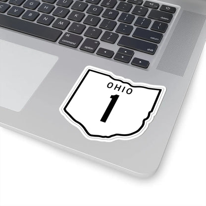 OH-1 1948 (Ohio) (Road Sign) STICKER Vinyl Kiss-Cut Decal - The Sticker Space