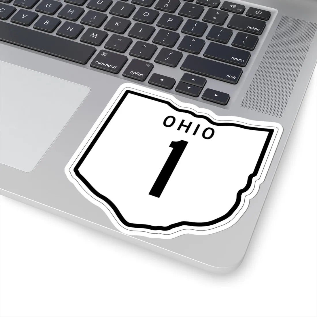 OH-1 1948 (Ohio) (Road Sign) STICKER Vinyl Kiss-Cut Decal - The Sticker Space