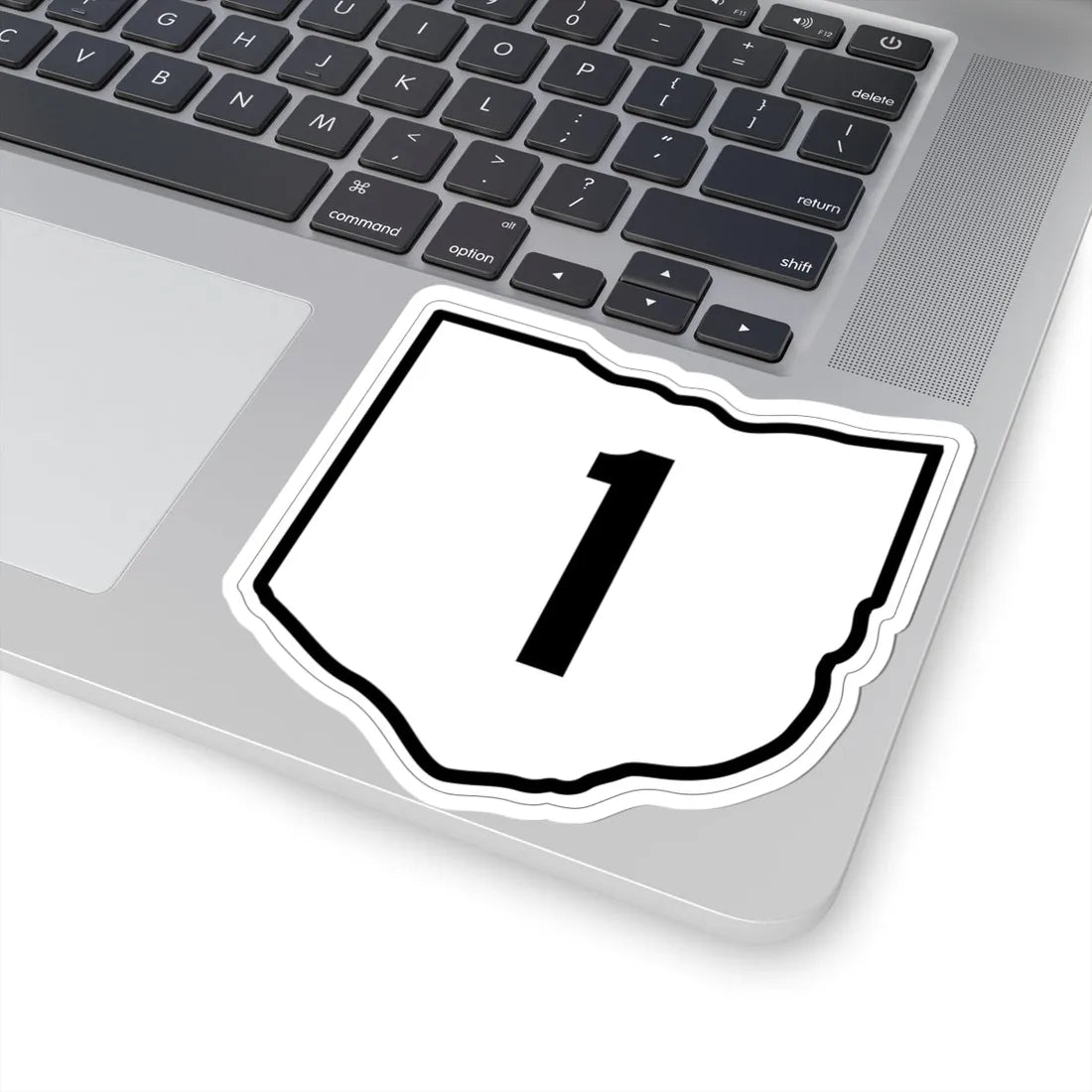 OH-1 1960 (Ohio) (Road Sign) STICKER Vinyl Kiss-Cut Decal - The Sticker Space