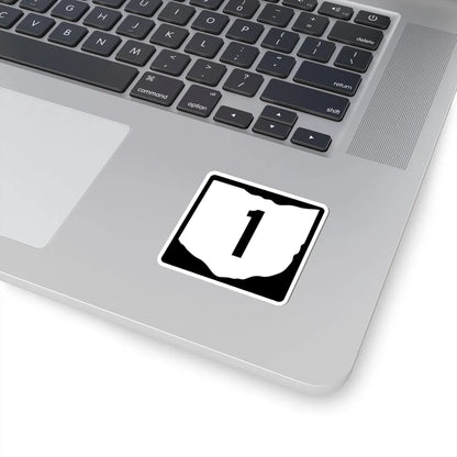 OH-1 (Ohio) (Road Sign) STICKER Vinyl Kiss-Cut Decal - The Sticker Space