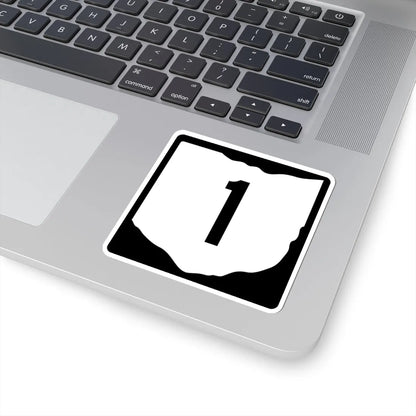 OH-1 (Ohio) (Road Sign) STICKER Vinyl Kiss-Cut Decal - The Sticker Space