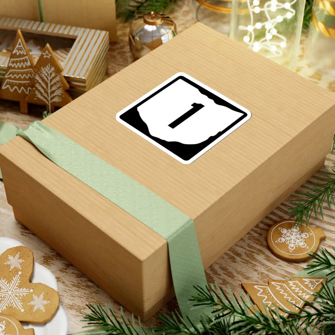 OH-1 (Ohio) (Road Sign) STICKER Vinyl Kiss-Cut Decal - The Sticker Space