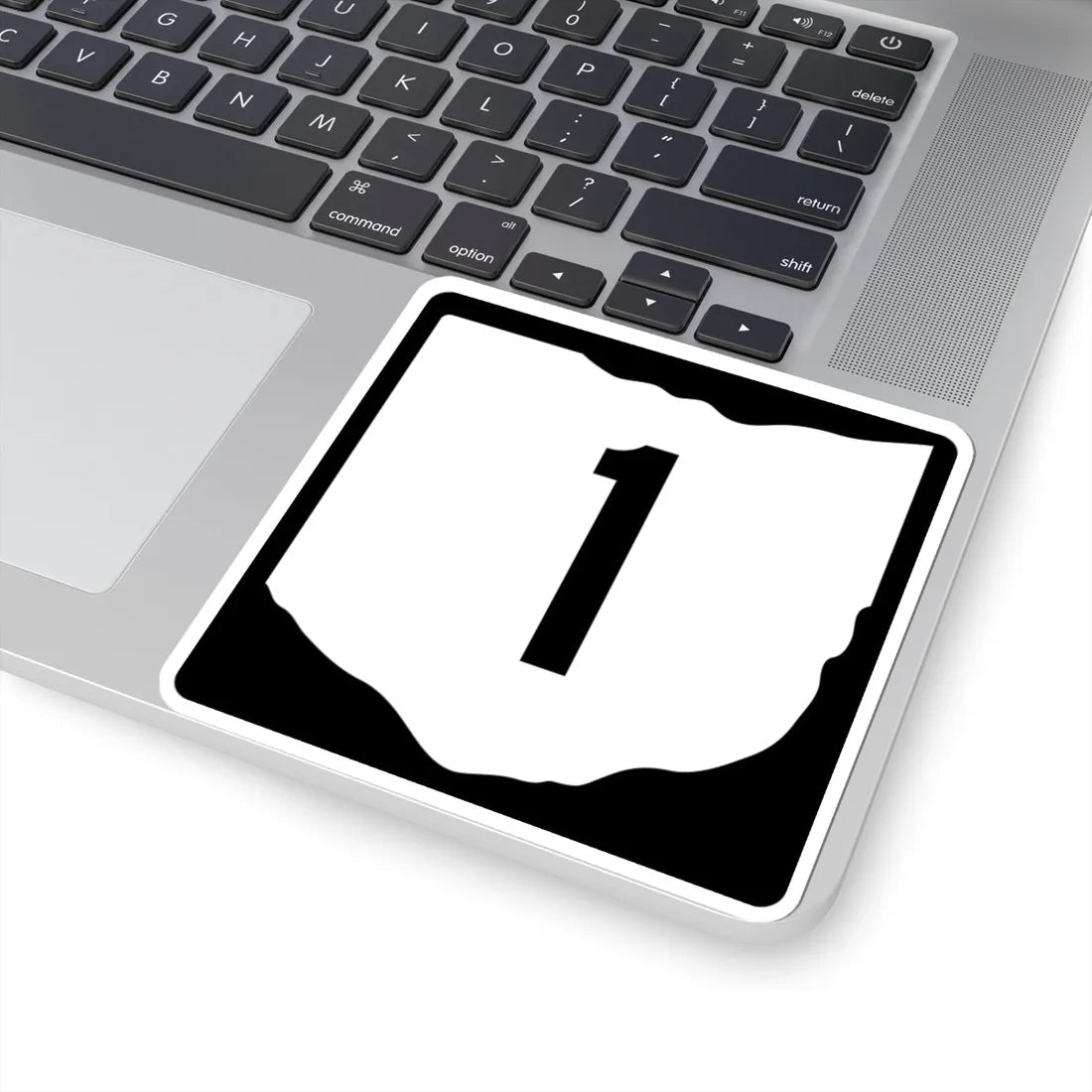 OH-1 (Ohio) (Road Sign) STICKER Vinyl Kiss-Cut Decal - The Sticker Space