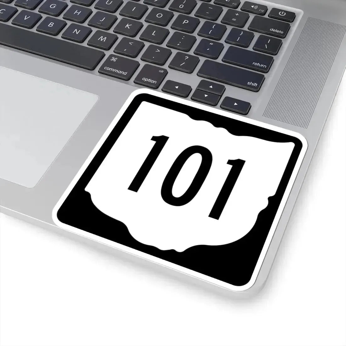 OH-101 1967 (Ohio) (Road Sign) STICKER Vinyl Kiss-Cut Decal - The Sticker Space