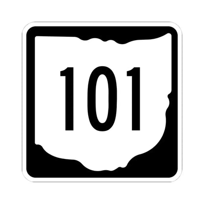 OH-101 1967 (Ohio) (Road Sign) STICKER Vinyl Kiss-Cut Decal - The Sticker Space