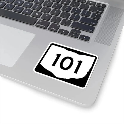 OH-101 (Ohio) (Road Sign) STICKER Vinyl Kiss-Cut Decal - The Sticker Space