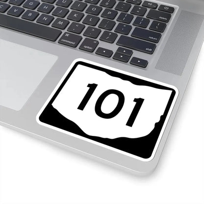 OH-101 (Ohio) (Road Sign) STICKER Vinyl Kiss-Cut Decal - The Sticker Space