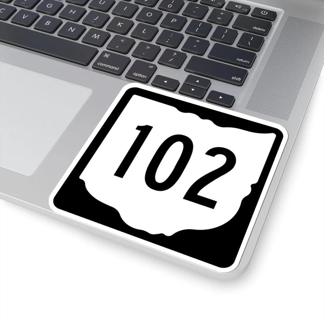 OH-102 1967 (Ohio) (Road Sign) STICKER Vinyl Kiss-Cut Decal - The Sticker Space