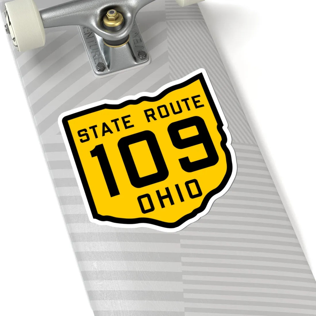 OH-109 1920 (Ohio) (Road Sign) STICKER Vinyl Kiss-Cut Decal - The Sticker Space