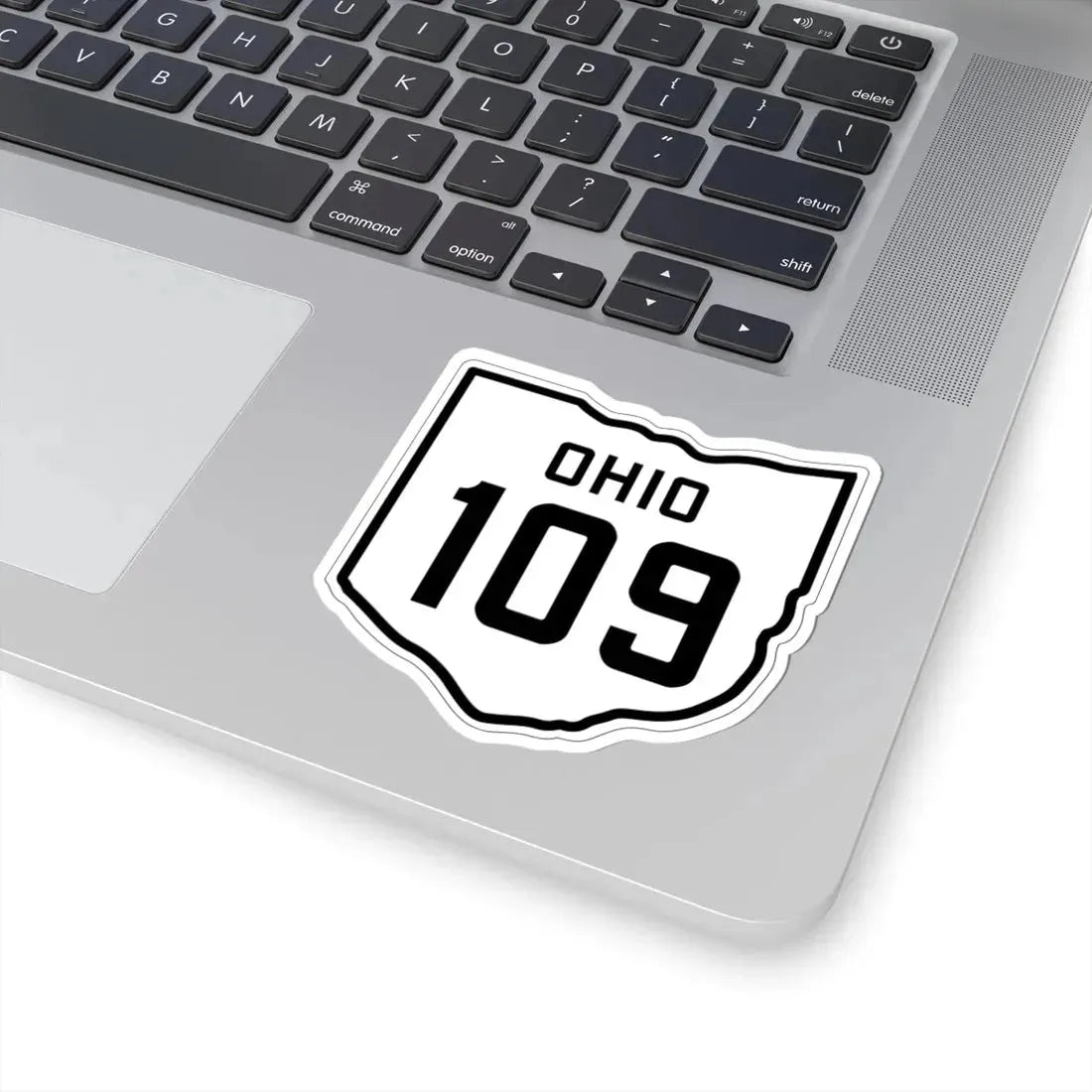 OH-109 1927 (Ohio) (Road Sign) STICKER Vinyl Kiss-Cut Decal - The Sticker Space