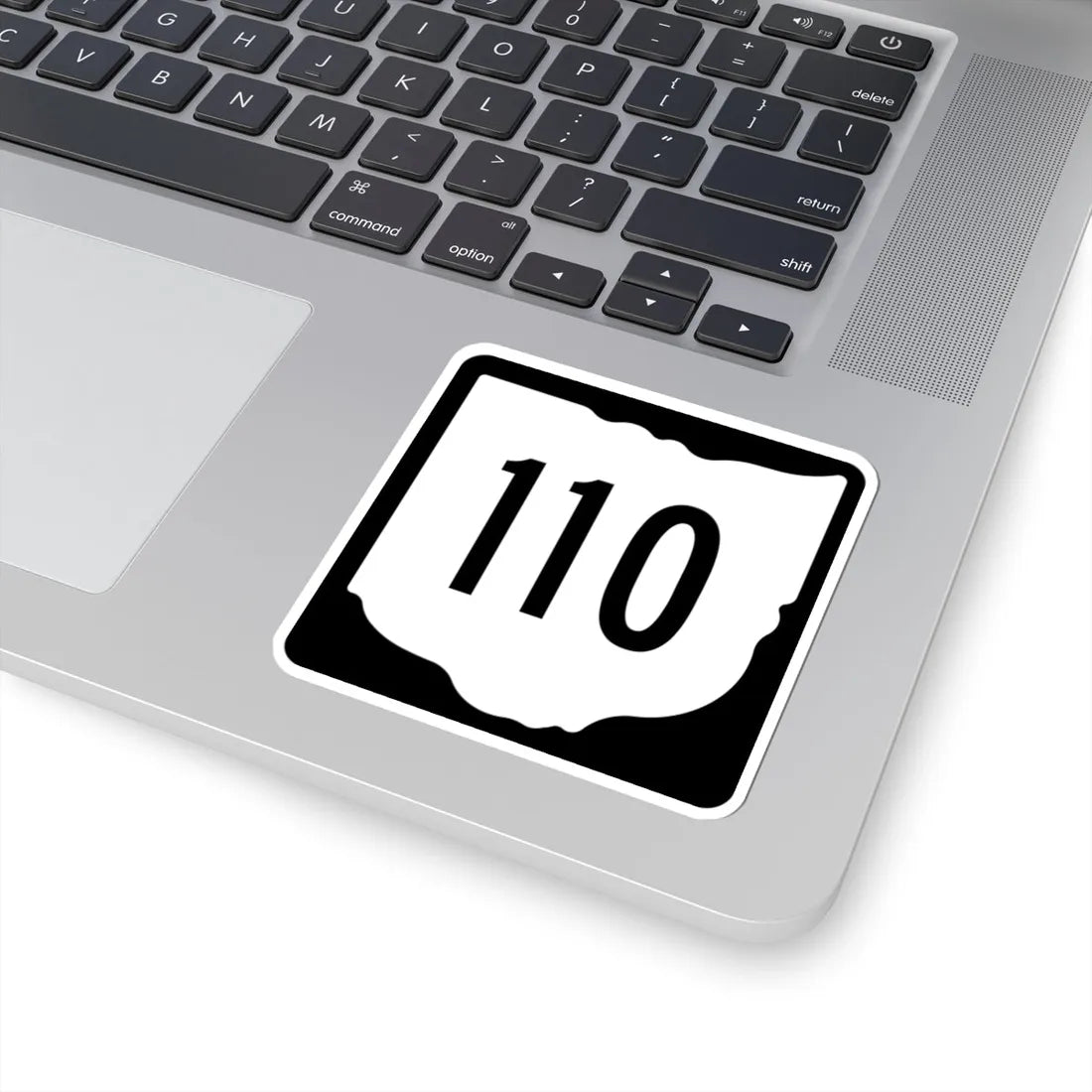 OH-110 1967 (Ohio) (Road Sign) STICKER Vinyl Kiss-Cut Decal - The Sticker Space