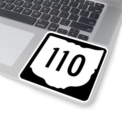 OH-110 1967 (Ohio) (Road Sign) STICKER Vinyl Kiss-Cut Decal - The Sticker Space