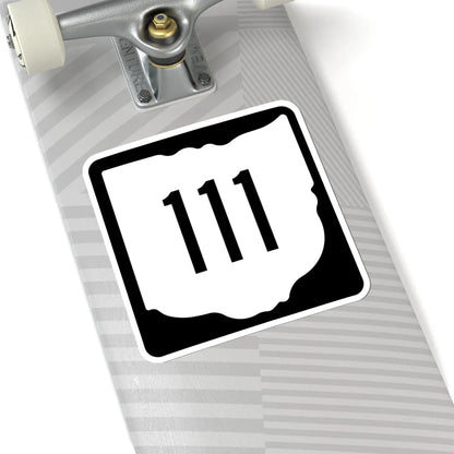OH-111 1967 (Ohio) (Road Sign) STICKER Vinyl Kiss-Cut Decal - The Sticker Space