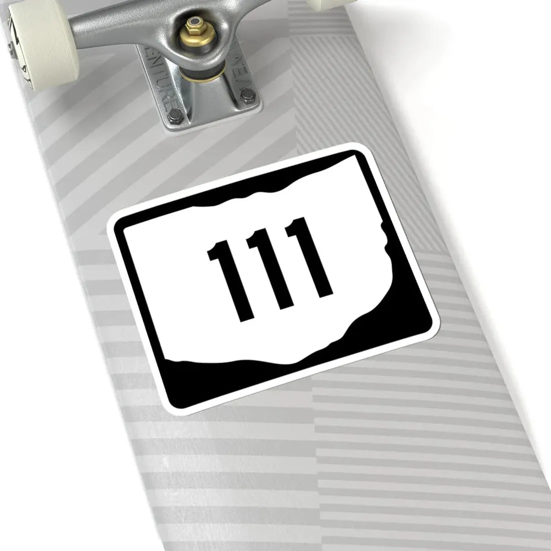 OH-111 (Ohio) (Road Sign) STICKER Vinyl Kiss-Cut Decal - The Sticker Space