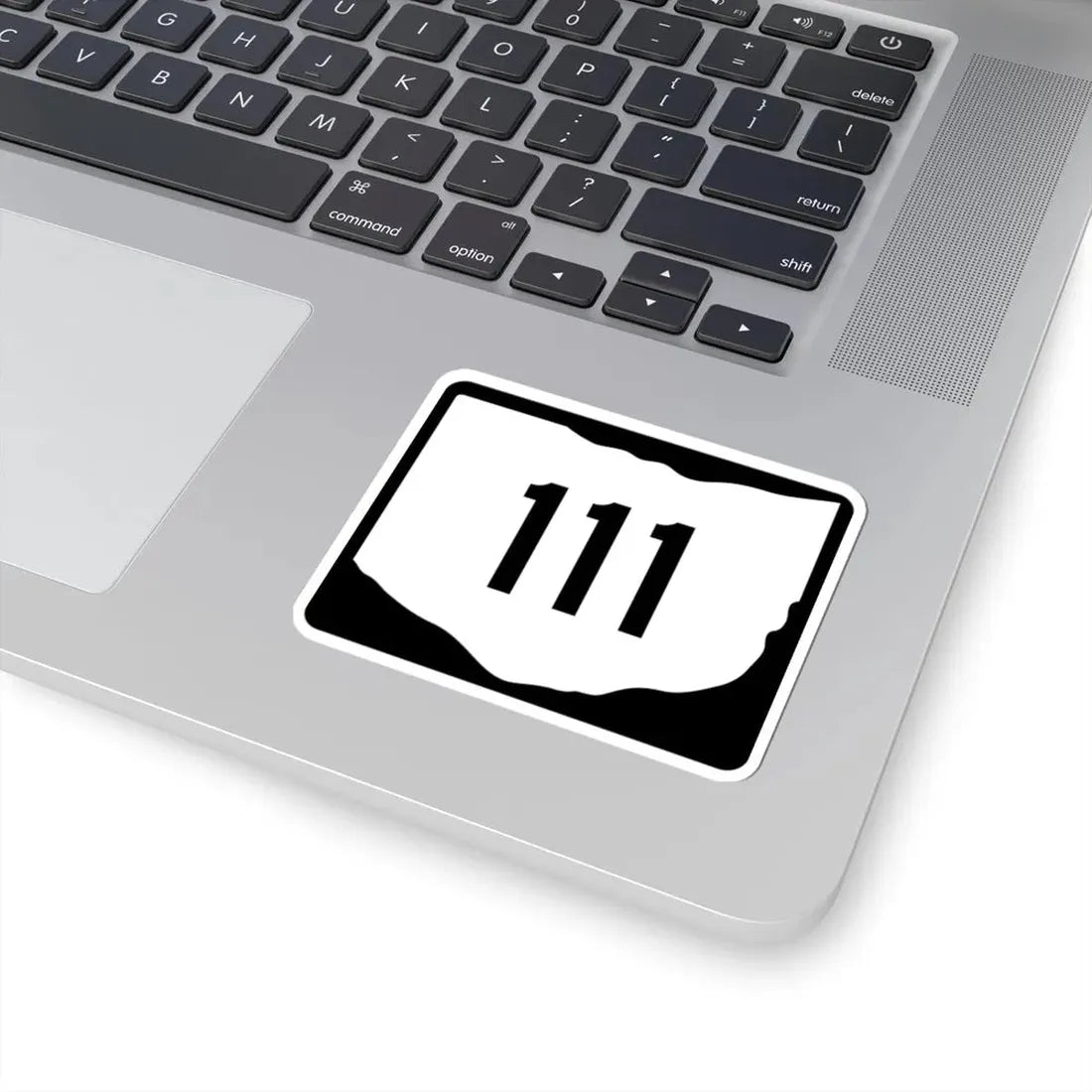 OH-111 (Ohio) (Road Sign) STICKER Vinyl Kiss-Cut Decal - The Sticker Space