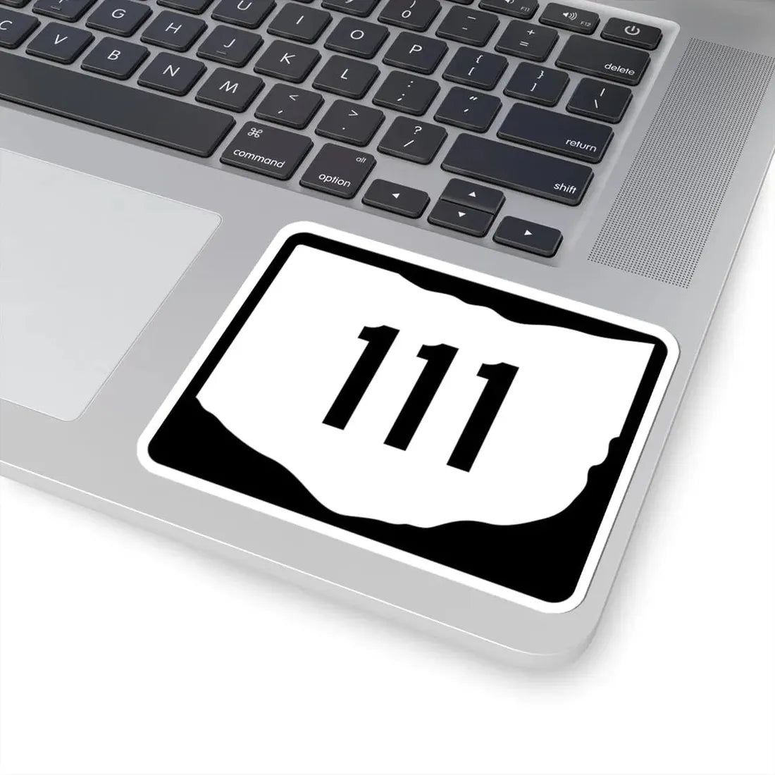 OH-111 (Ohio) (Road Sign) STICKER Vinyl Kiss-Cut Decal - The Sticker Space