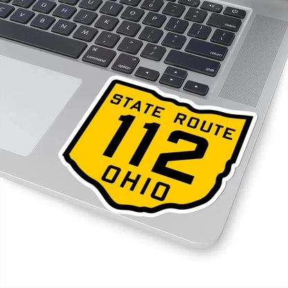 OH-112 1920 (Ohio) (Road Sign) STICKER Vinyl Kiss-Cut Decal - The Sticker Space