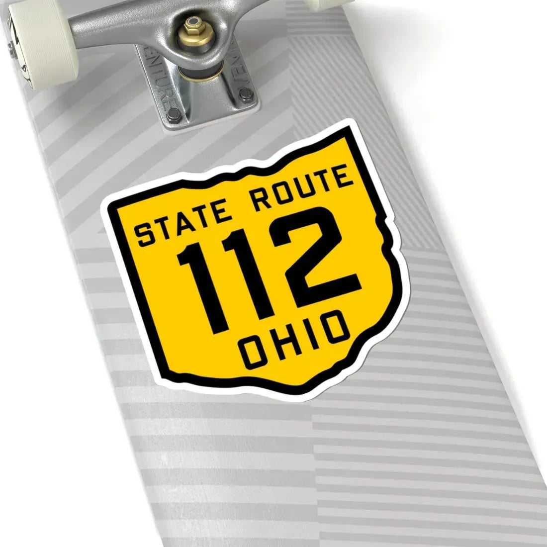 OH-112 1920 (Ohio) (Road Sign) STICKER Vinyl Kiss-Cut Decal - The Sticker Space