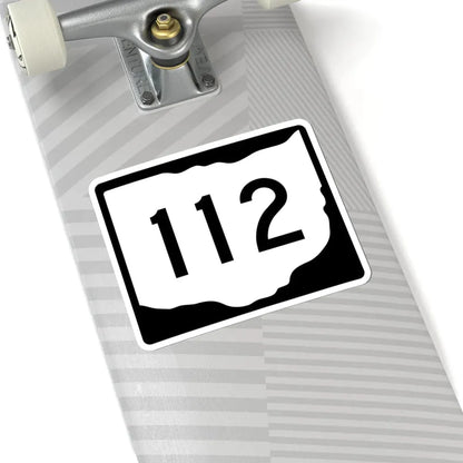 OH-112 (Ohio) (Road Sign) STICKER Vinyl Kiss-Cut Decal - The Sticker Space