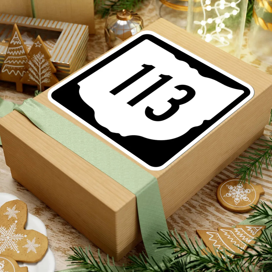 OH-113 1967 (Ohio) (Road Sign) STICKER Vinyl Kiss-Cut Decal - The Sticker Space