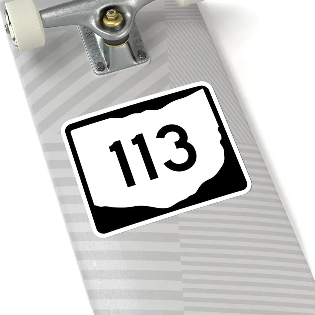 OH-113 (Ohio) (Road Sign) STICKER Vinyl Kiss-Cut Decal - The Sticker Space