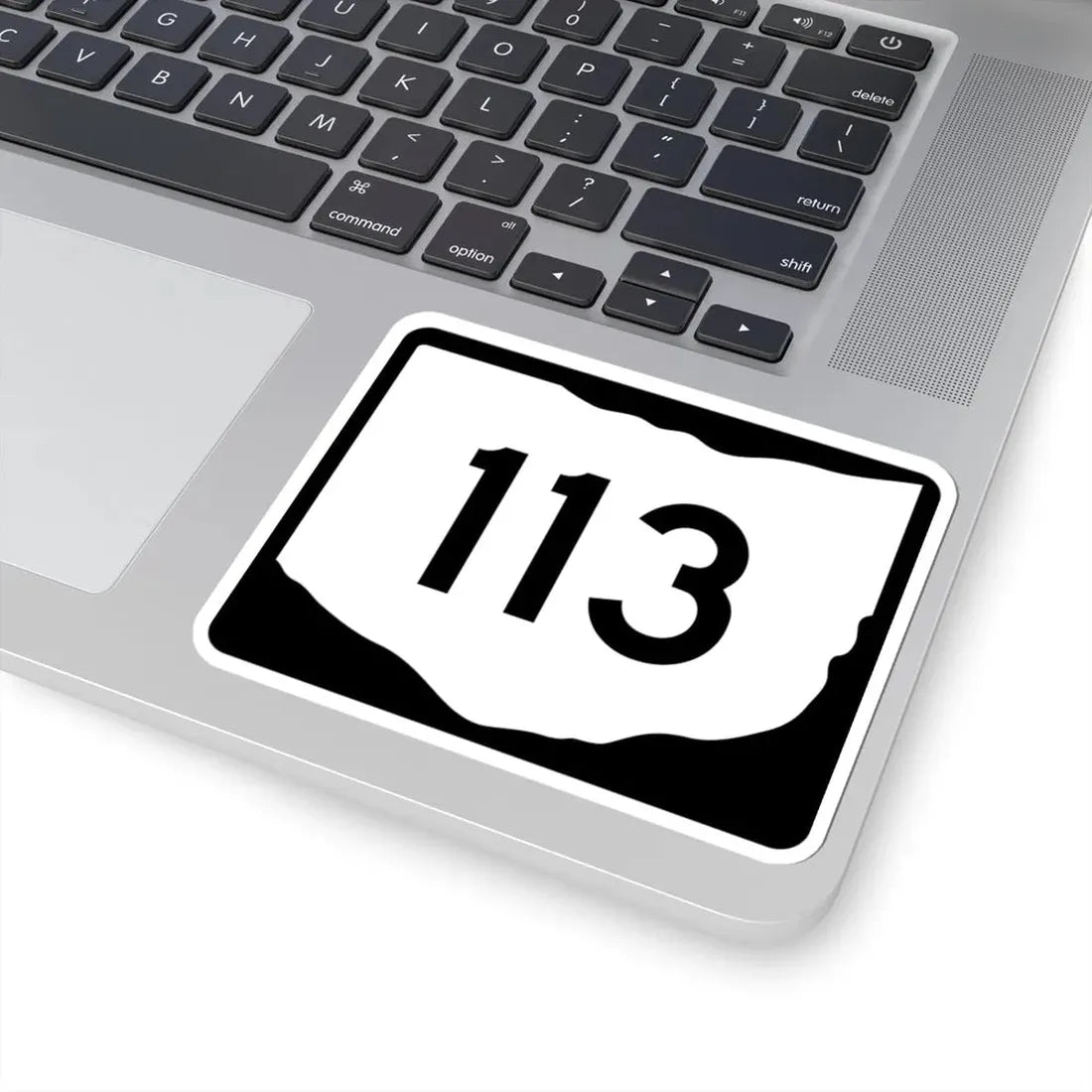 OH-113 (Ohio) (Road Sign) STICKER Vinyl Kiss-Cut Decal - The Sticker Space
