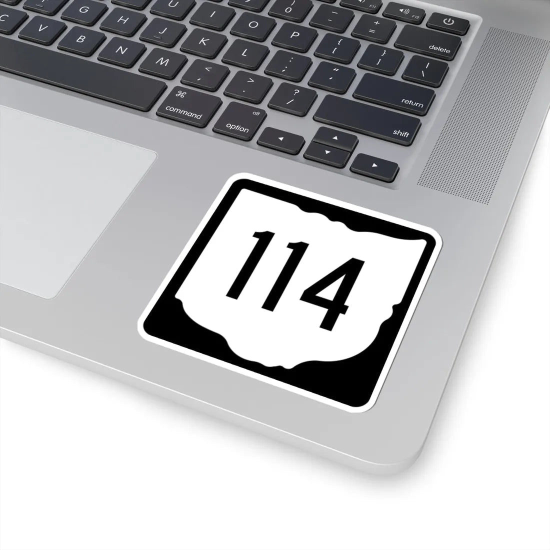 OH-114 1967 (Ohio) (Road Sign) STICKER Vinyl Kiss-Cut Decal - The Sticker Space