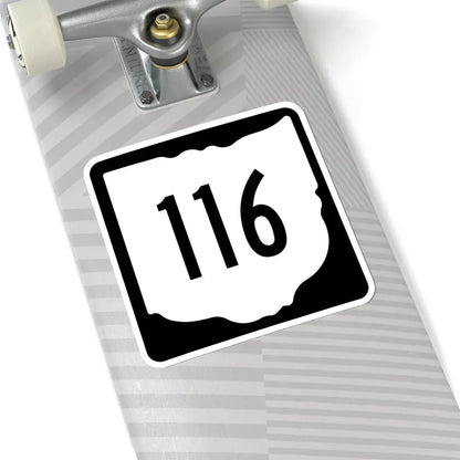 OH-116 1967 (Ohio) (Road Sign) STICKER Vinyl Kiss-Cut Decal - The Sticker Space