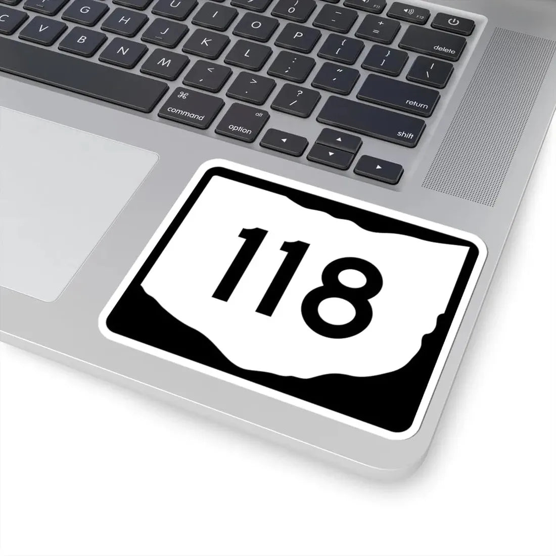 OH-118 (Ohio) (Road Sign) STICKER Vinyl Kiss-Cut Decal - The Sticker Space