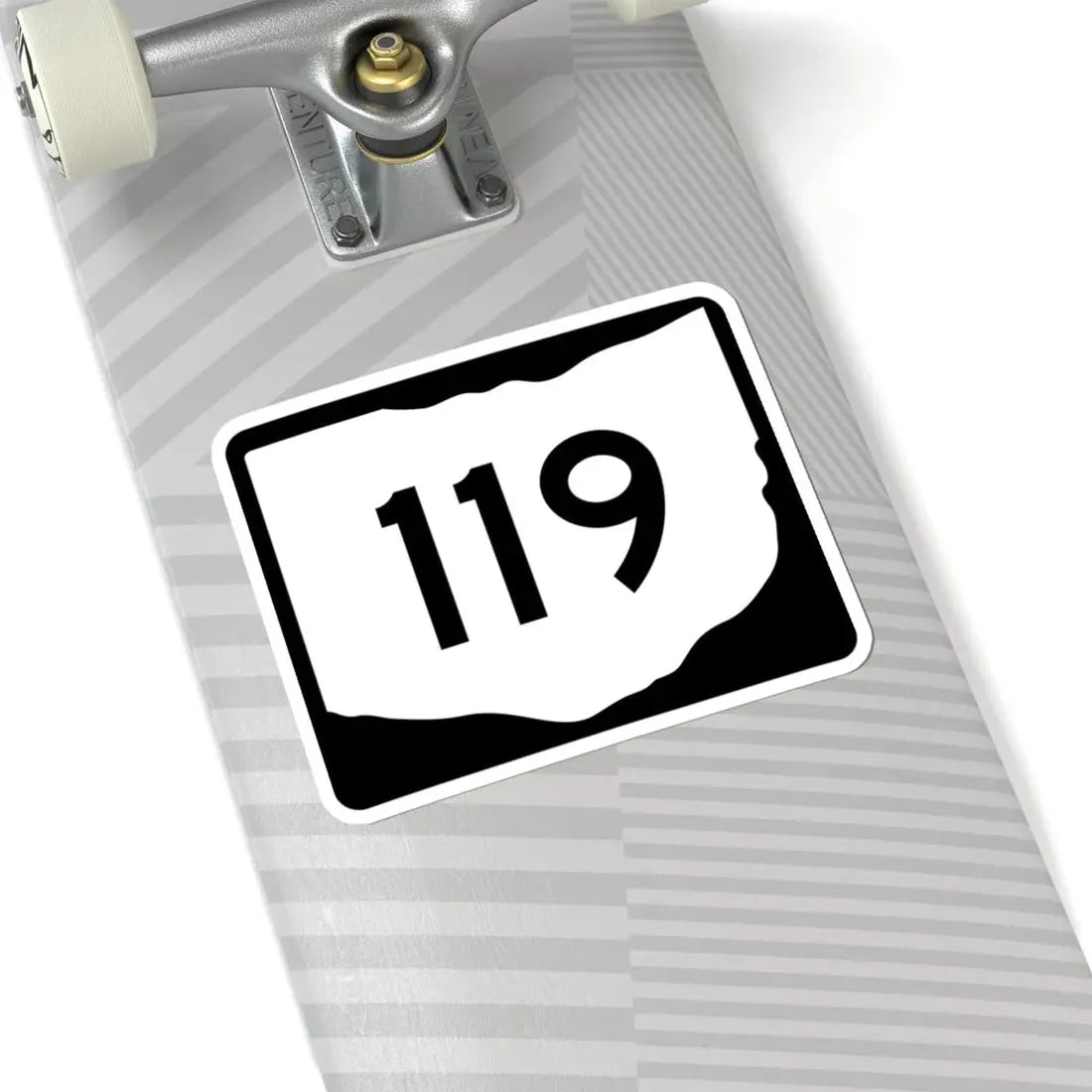 OH-119 (Ohio) (Road Sign) STICKER Vinyl Kiss-Cut Decal - The Sticker Space