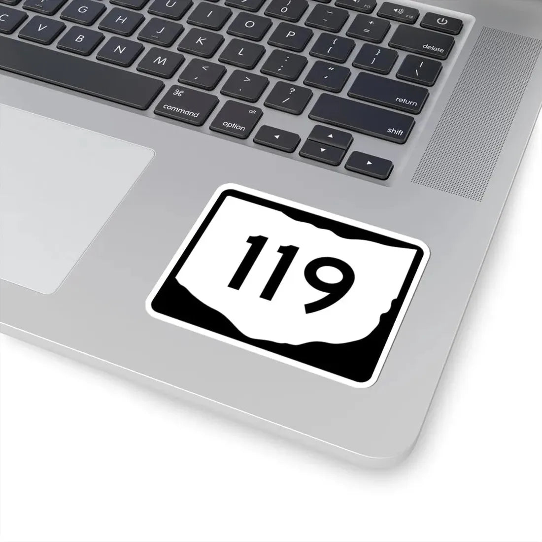 OH-119 (Ohio) (Road Sign) STICKER Vinyl Kiss-Cut Decal - The Sticker Space