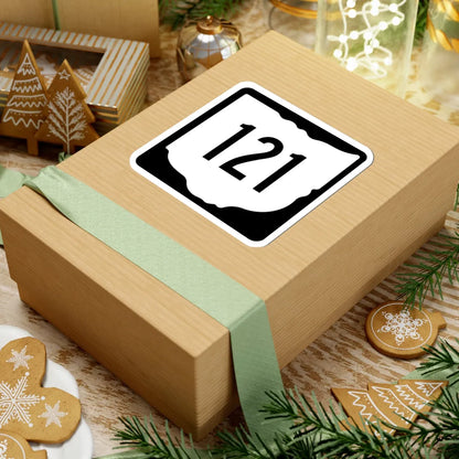 OH-121 1967 (Ohio) (Road Sign) STICKER Vinyl Kiss-Cut Decal - The Sticker Space