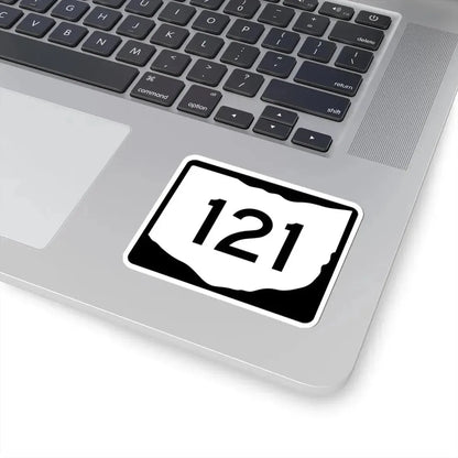 OH-121 (Ohio) (Road Sign) STICKER Vinyl Kiss-Cut Decal - The Sticker Space