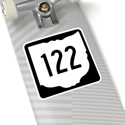 OH-122 1967 (Ohio) (Road Sign) STICKER Vinyl Kiss-Cut Decal - The Sticker Space