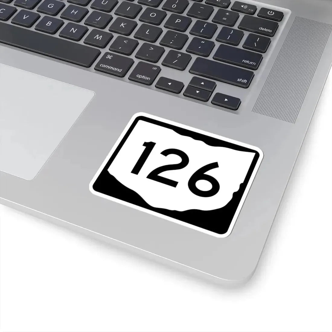 OH-126 (Ohio) (Road Sign) STICKER Vinyl Kiss-Cut Decal - The Sticker Space