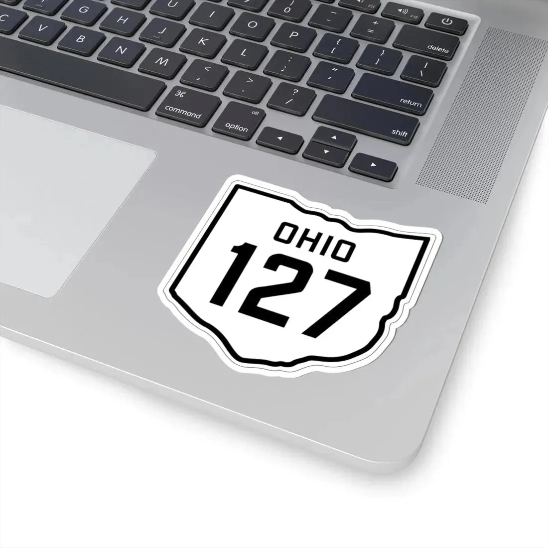 OH-127 1927 (Ohio) (Road Sign) STICKER Vinyl Kiss-Cut Decal - The Sticker Space