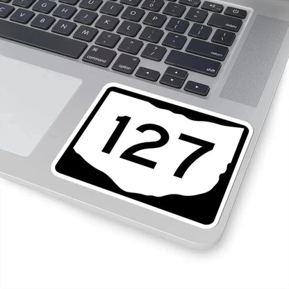 OH-127 (Ohio) (Road Sign) STICKER Vinyl Kiss-Cut Decal - The Sticker Space