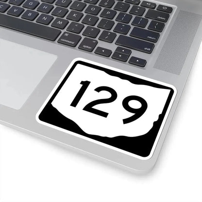 OH-129 (Ohio) (Road Sign) STICKER Vinyl Kiss-Cut Decal - The Sticker Space