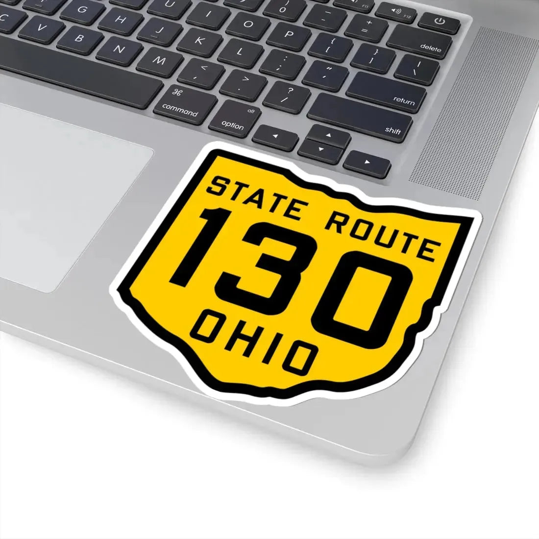 OH-130 1920 (Ohio) (Road Sign) STICKER Vinyl Kiss-Cut Decal - The Sticker Space