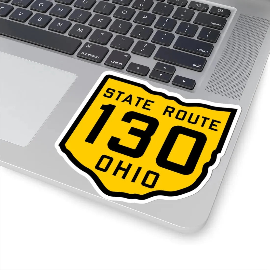 OH-130 1920 (Ohio) (Road Sign) STICKER Vinyl Kiss-Cut Decal - The Sticker Space