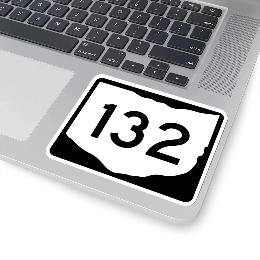 OH-132 (Ohio) (Road Sign) STICKER Vinyl Kiss-Cut Decal - The Sticker Space