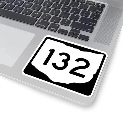 OH-132 (Ohio) (Road Sign) STICKER Vinyl Kiss-Cut Decal - The Sticker Space