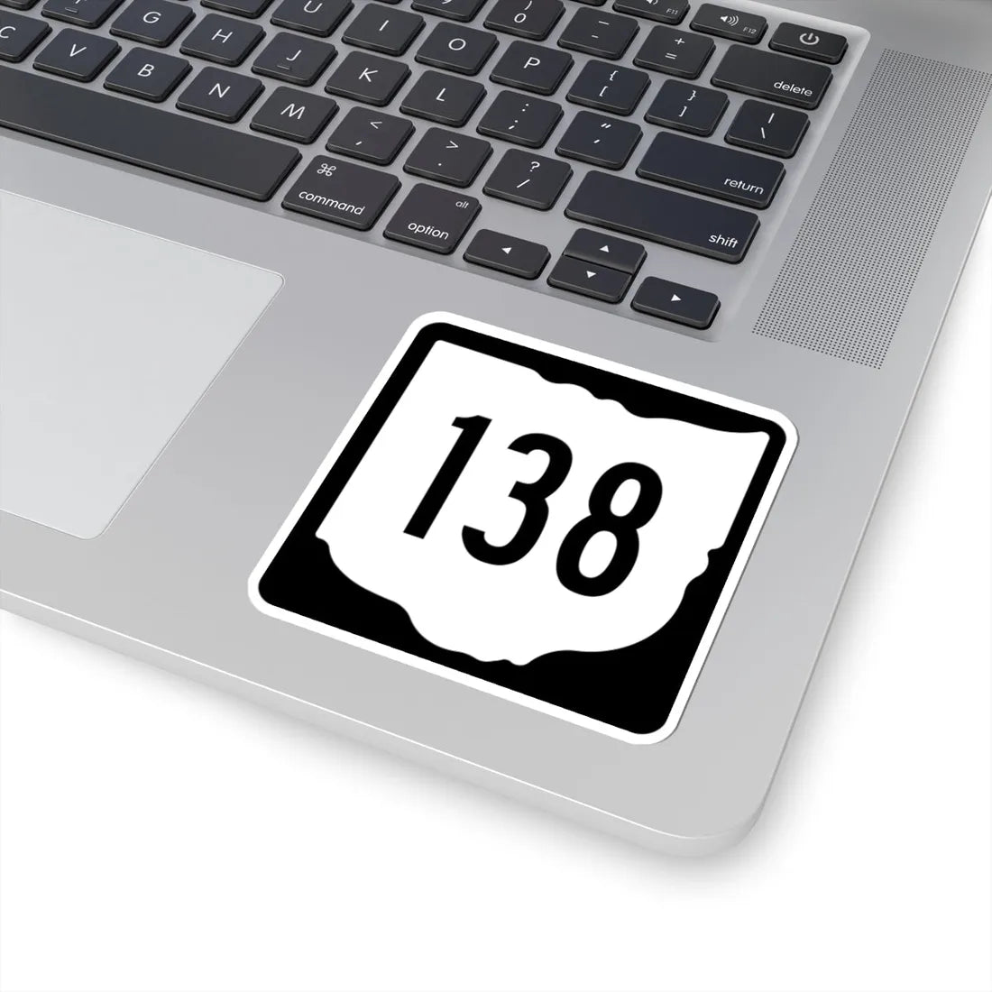 OH-138 1967 (Ohio) (Road Sign) STICKER Vinyl Kiss-Cut Decal - The Sticker Space