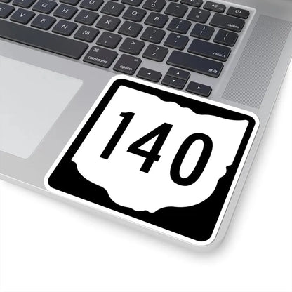 OH-140 1967 (Ohio) (Road Sign) STICKER Vinyl Kiss-Cut Decal - The Sticker Space