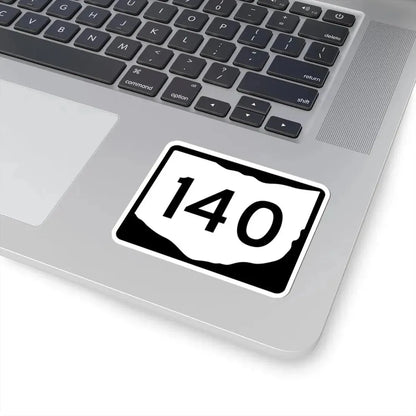 OH-140 (Ohio) (Road Sign) STICKER Vinyl Kiss-Cut Decal - The Sticker Space