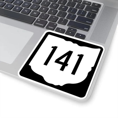 OH-141 1967 (Ohio) (Road Sign) STICKER Vinyl Kiss-Cut Decal - The Sticker Space