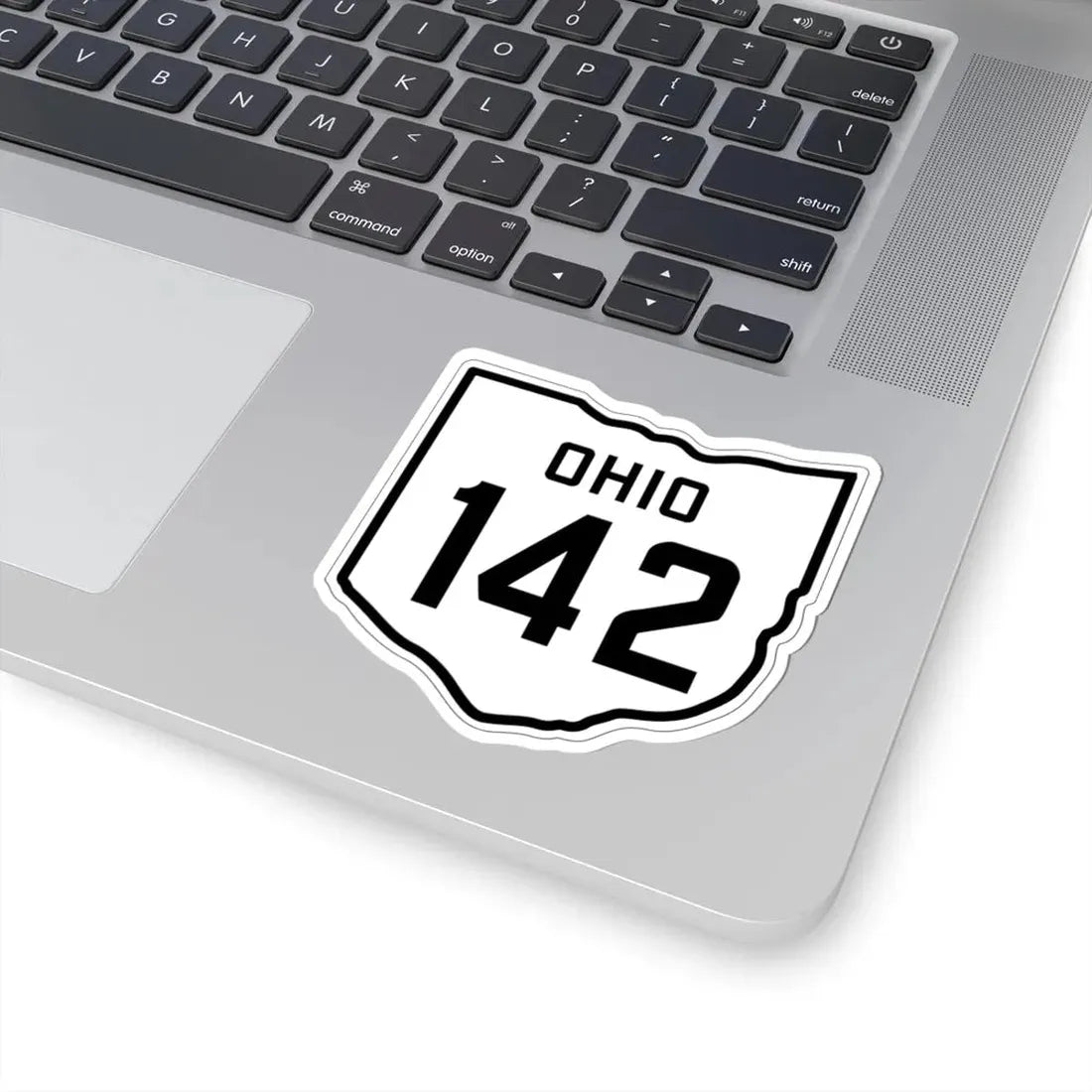 OH-142 1927 (Ohio) (Road Sign) STICKER Vinyl Kiss-Cut Decal - The Sticker Space