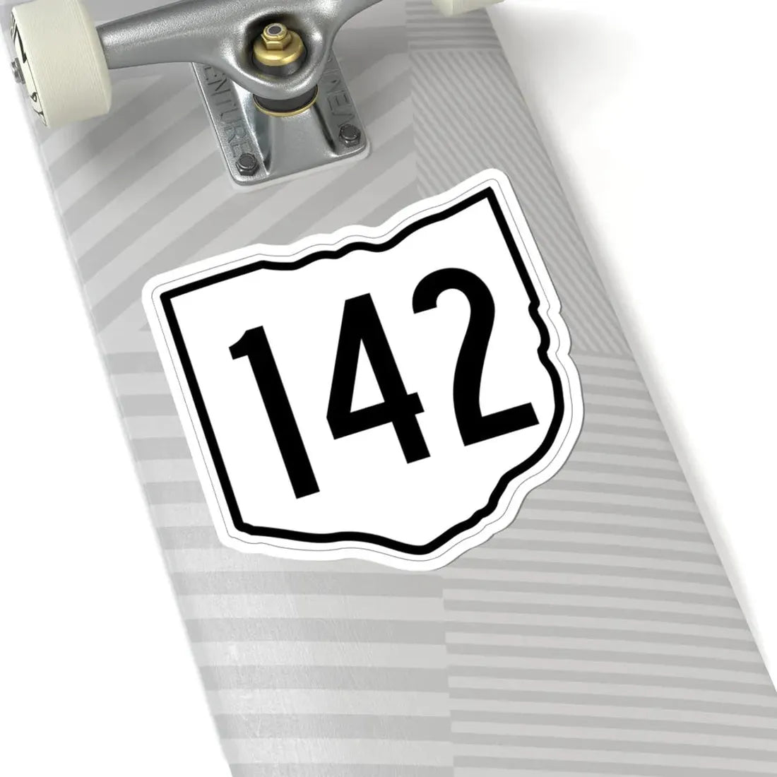 OH-142 1960 (Ohio) (Road Sign) STICKER Vinyl Kiss-Cut Decal - The Sticker Space